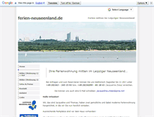 Tablet Screenshot of ferien-neuseenland.de
